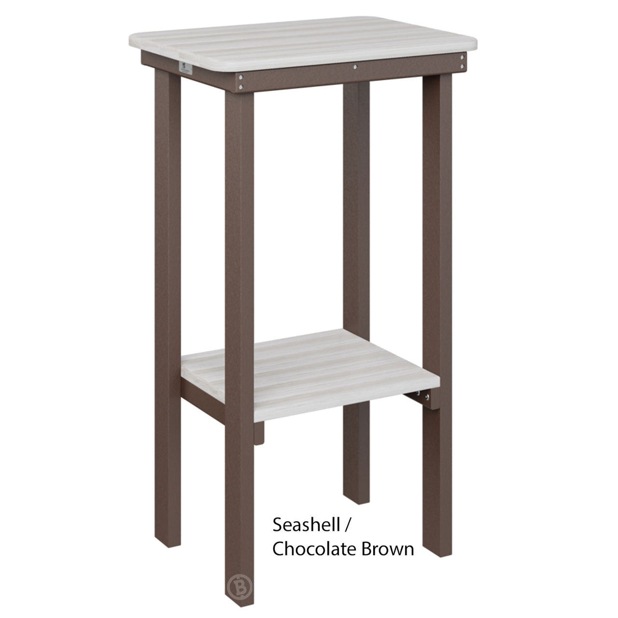 Berlin Gardens Rectangle End Table Bar Height