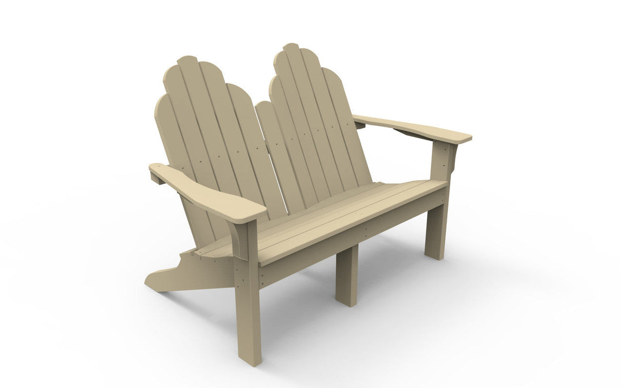 Seaside Casual Adirondack Classic Love Seat