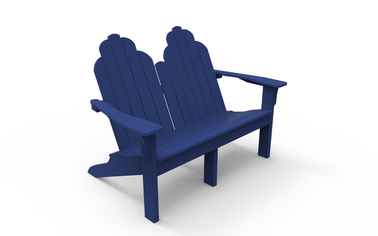 Seaside Casual Adirondack Classic Love Seat