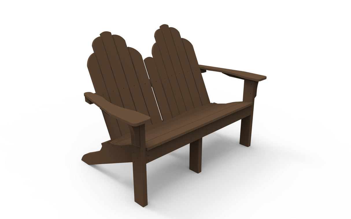 Seaside Casual Adirondack Classic Love Seat