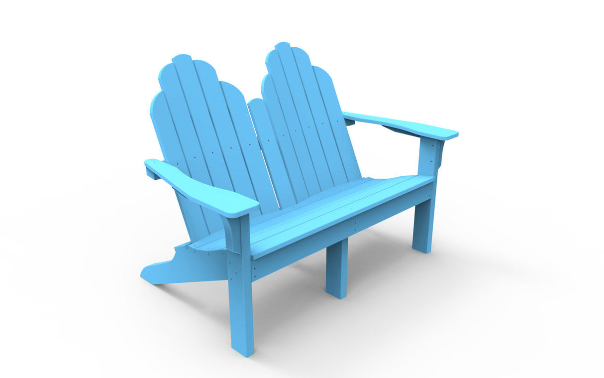 Seaside Casual Adirondack Classic Love Seat
