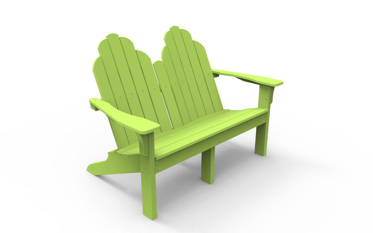 Seaside Casual Adirondack Classic Love Seat