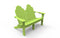 Seaside Casual Adirondack Classic Love Seat