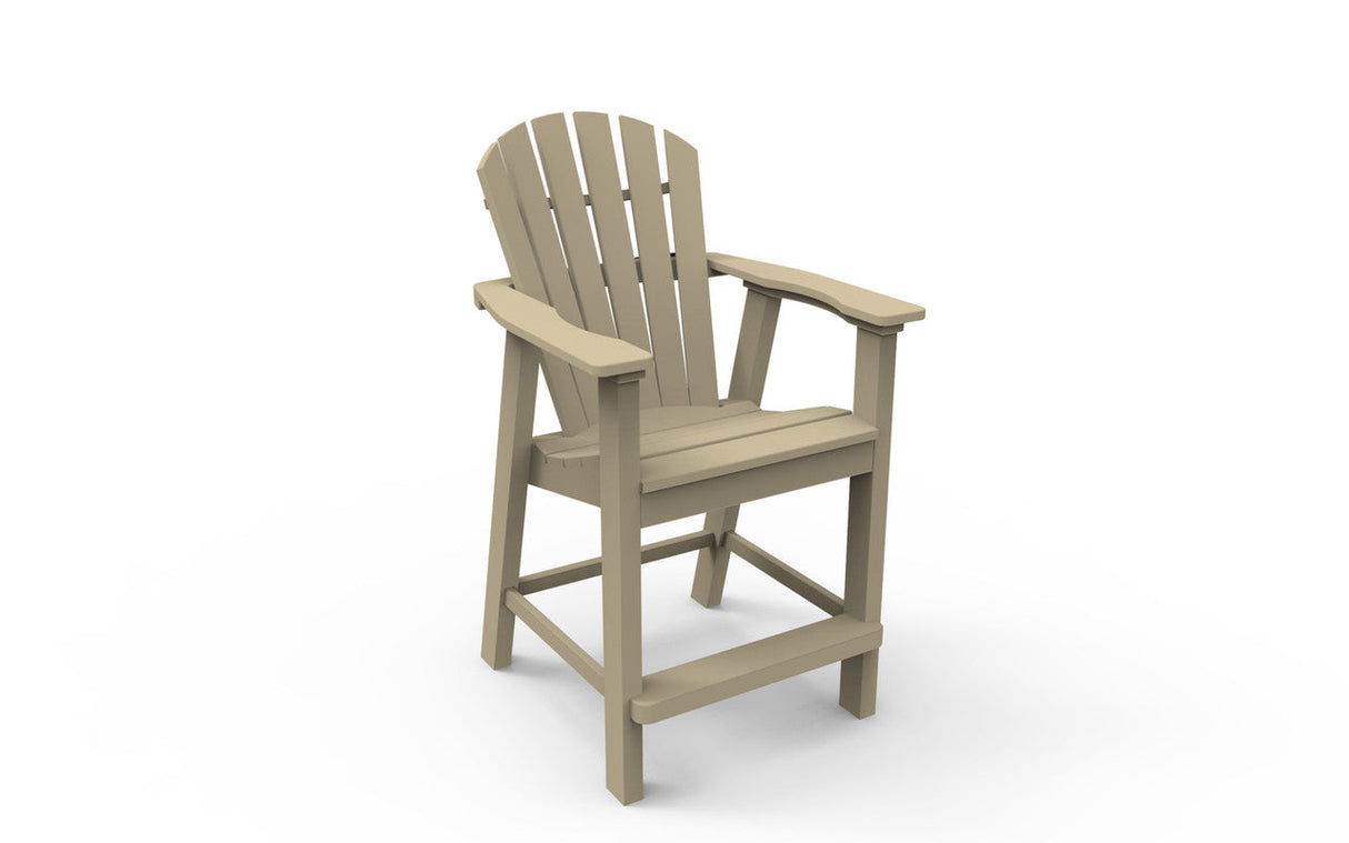 Seaside Casual Adirondack Shellback Balcony Chair