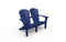 Seaside Casual Adirondack Shellback Love Seat