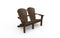 Seaside Casual Adirondack Shellback Love Seat