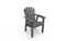 Seaside Casual Adirondack Shellback Dining Chair