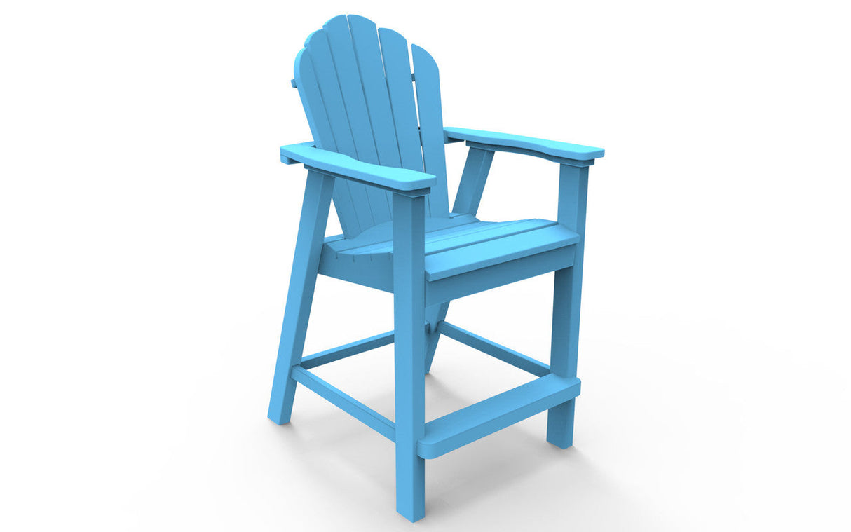 Seaside Casual Adirondack Classic Balcony Chair - SC-024