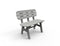 Seaside Casual Portsmouth 3 ft Bench