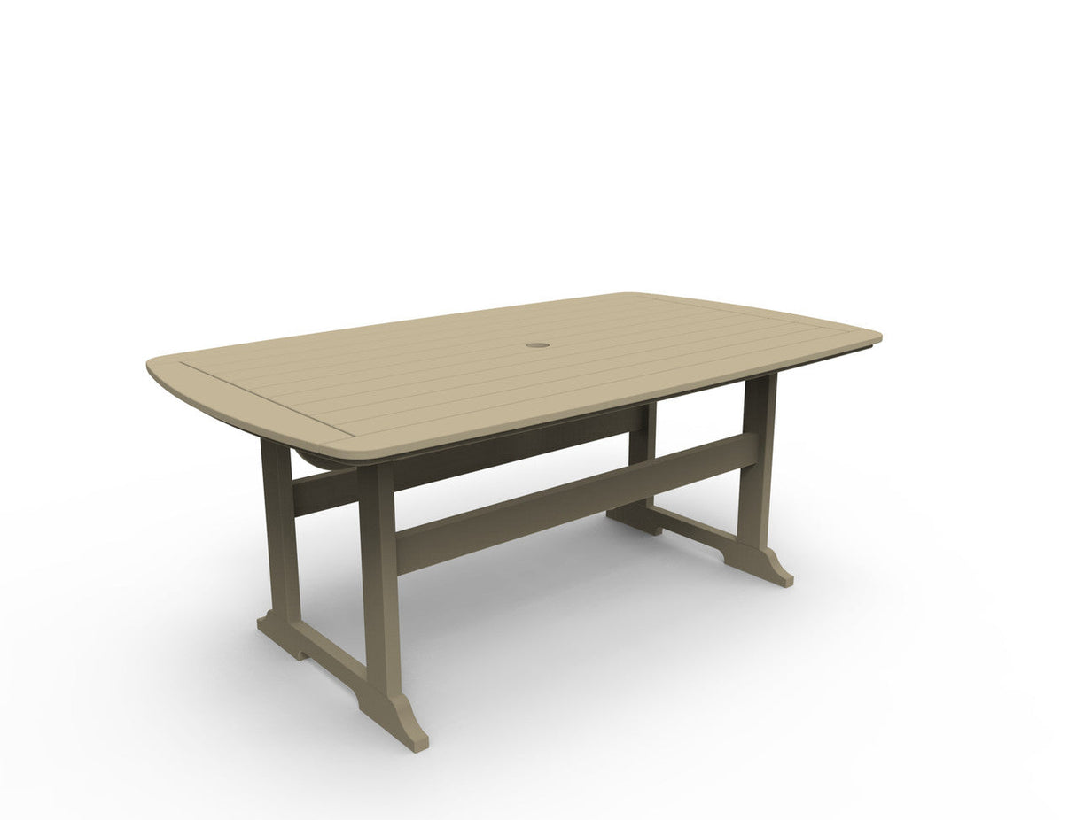 Seaside Casual Portsmouth Dining Table 42 Inch x 72 Inch