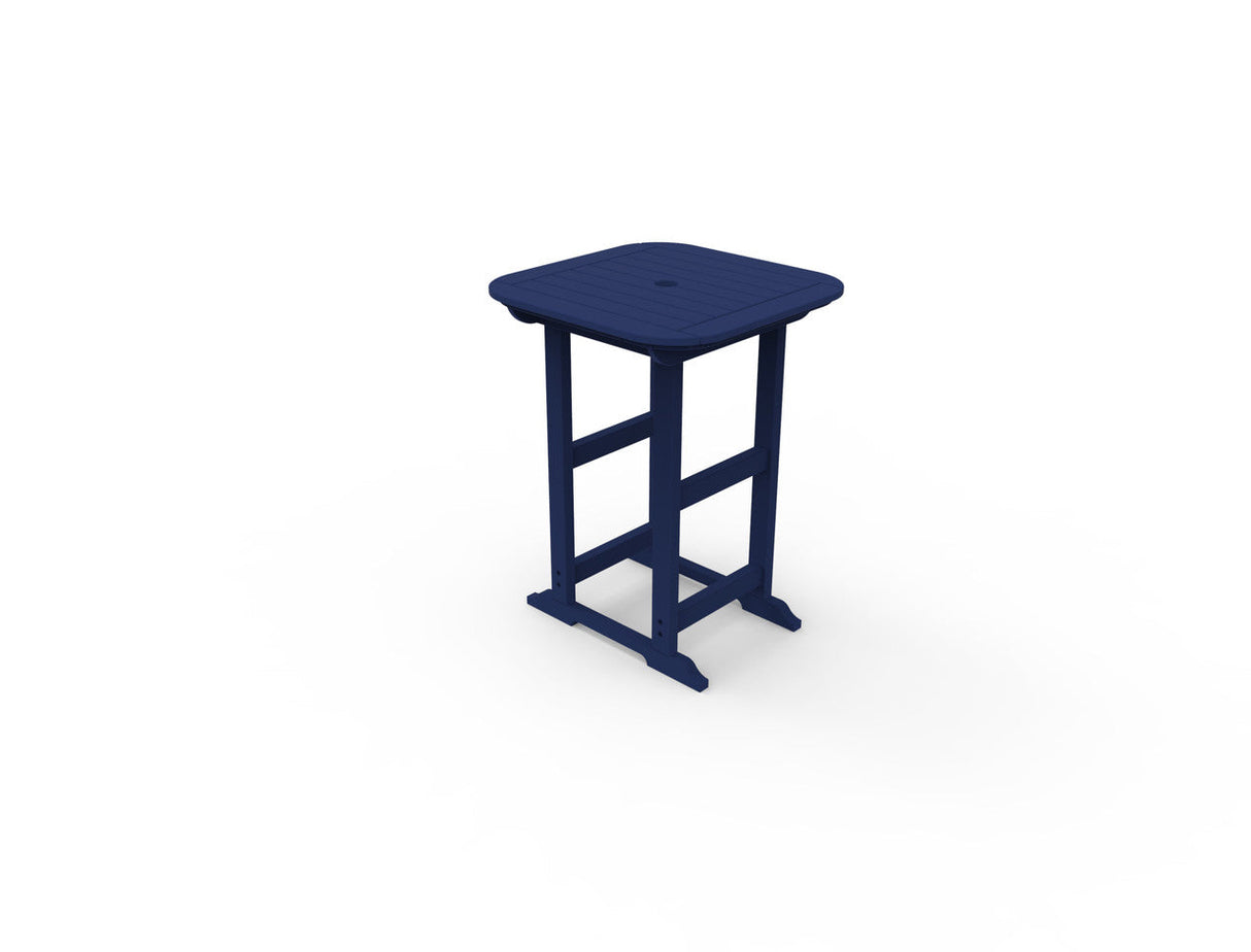 Seaside Casual Portsmouth Bar Table 30 Inch x 30 Inch