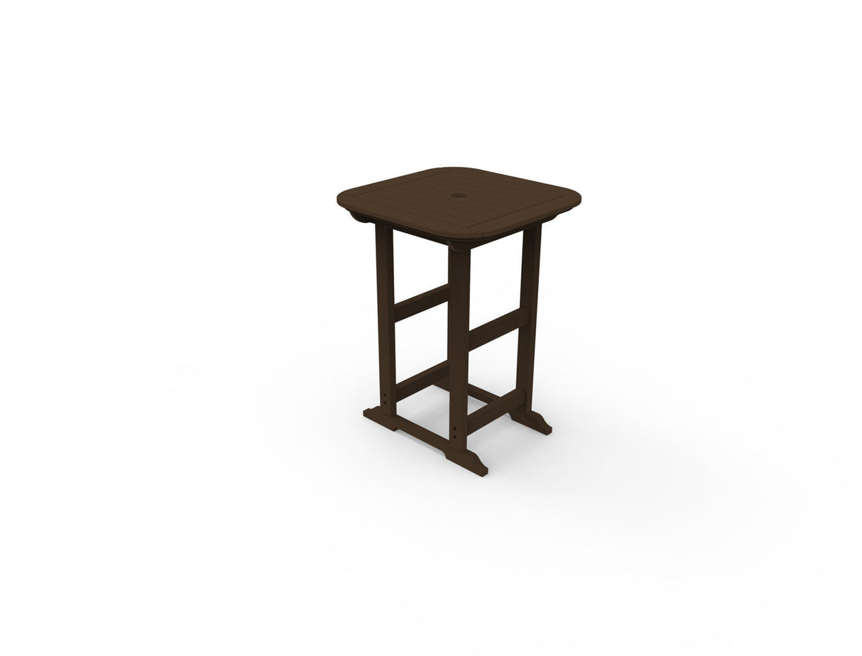 Seaside Casual Portsmouth Bar Table 30 Inch x 30 Inch