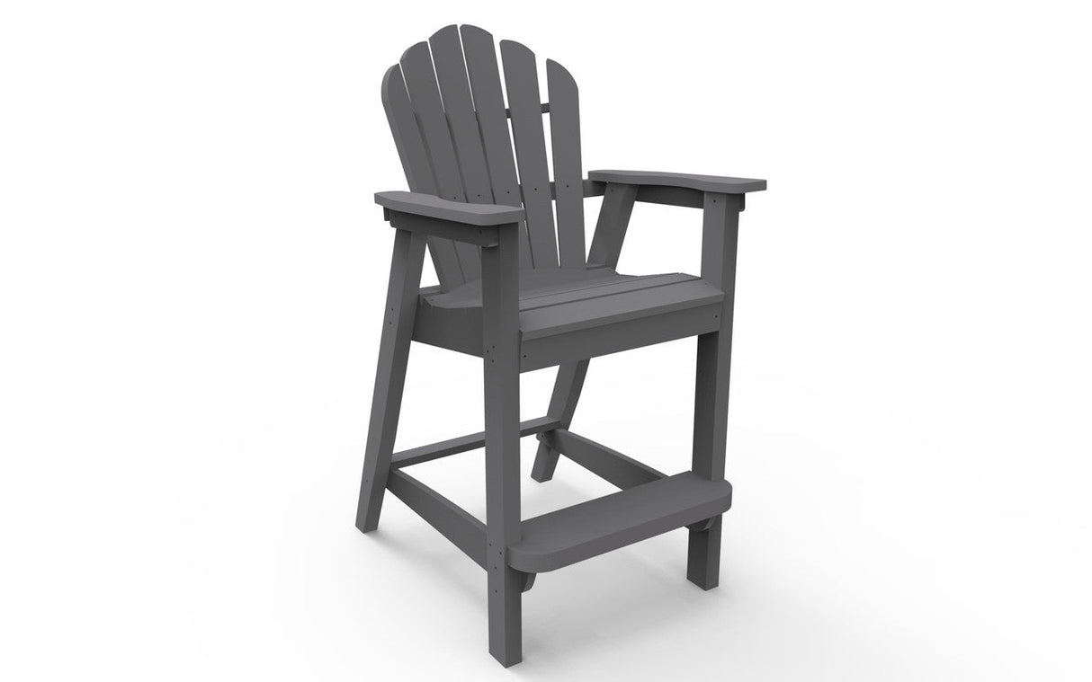 Seaside Casual Adirondack Classic Bar Chair