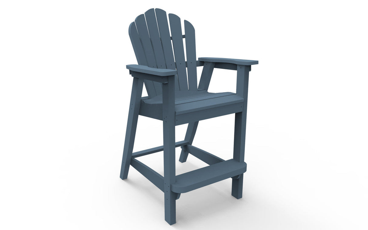 Seaside Casual Adirondack Classic Bar Chair