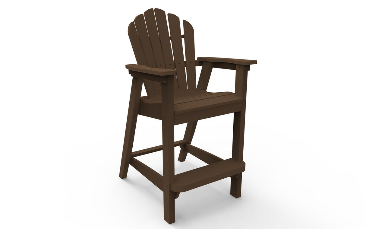 Seaside Casual Adirondack Classic Bar Chair