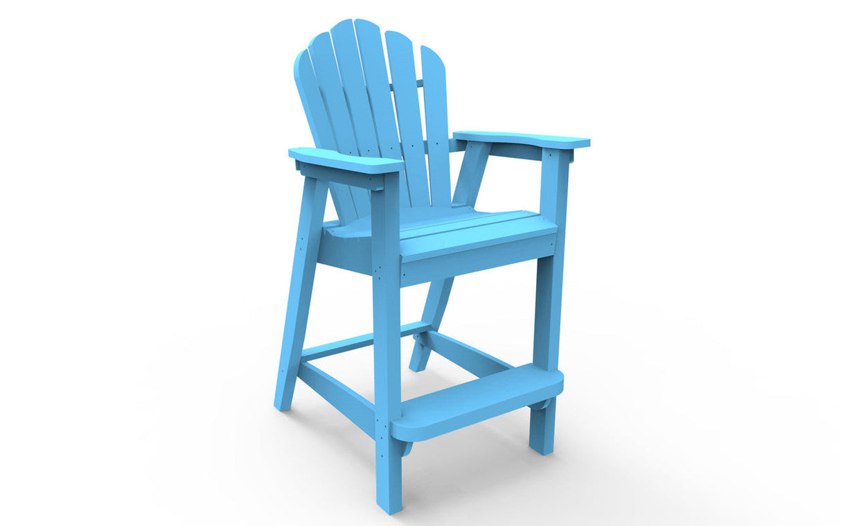 Seaside Casual Adirondack Classic Bar Chair