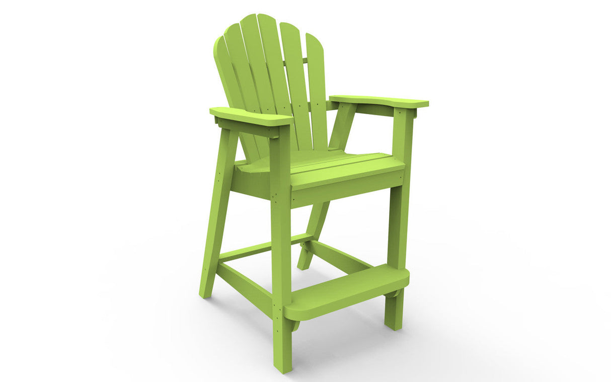 Seaside Casual Adirondack Classic Bar Chair