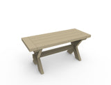 Seaside Casual Sonoma 36 Inch Dining Bench - SC-070