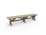 Seaside Casual Sonoma 76 Inch Dining Bench
