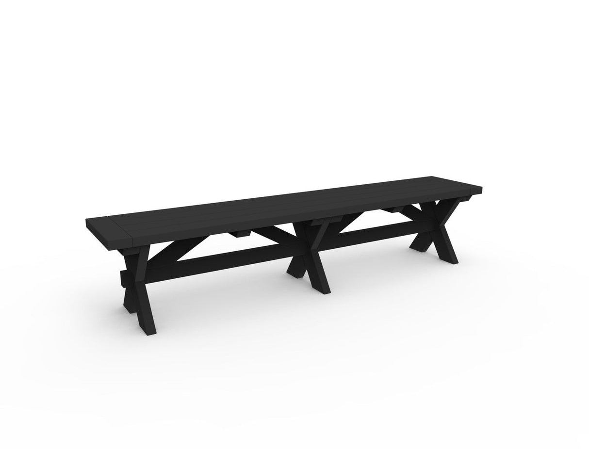 Seaside Casual Sonoma 76 Inch Dining Bench