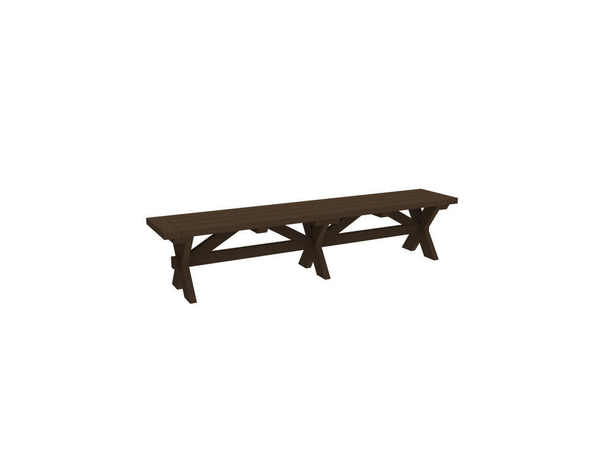 Seaside Casual Sonoma 76 Inch Dining Bench