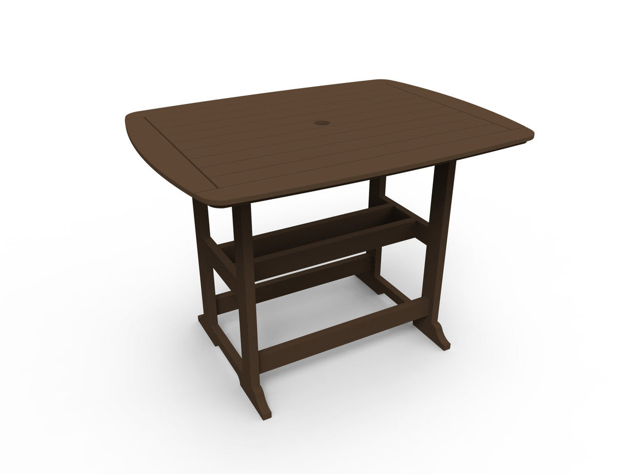 Seaside Casual Portsmouth Bar Table 42 Inch x 56