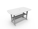 Seaside Casual Portsmouth Bar Table 42 Inch x 72