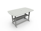Seaside Casual Portsmouth Bar Table 42 Inch x 72