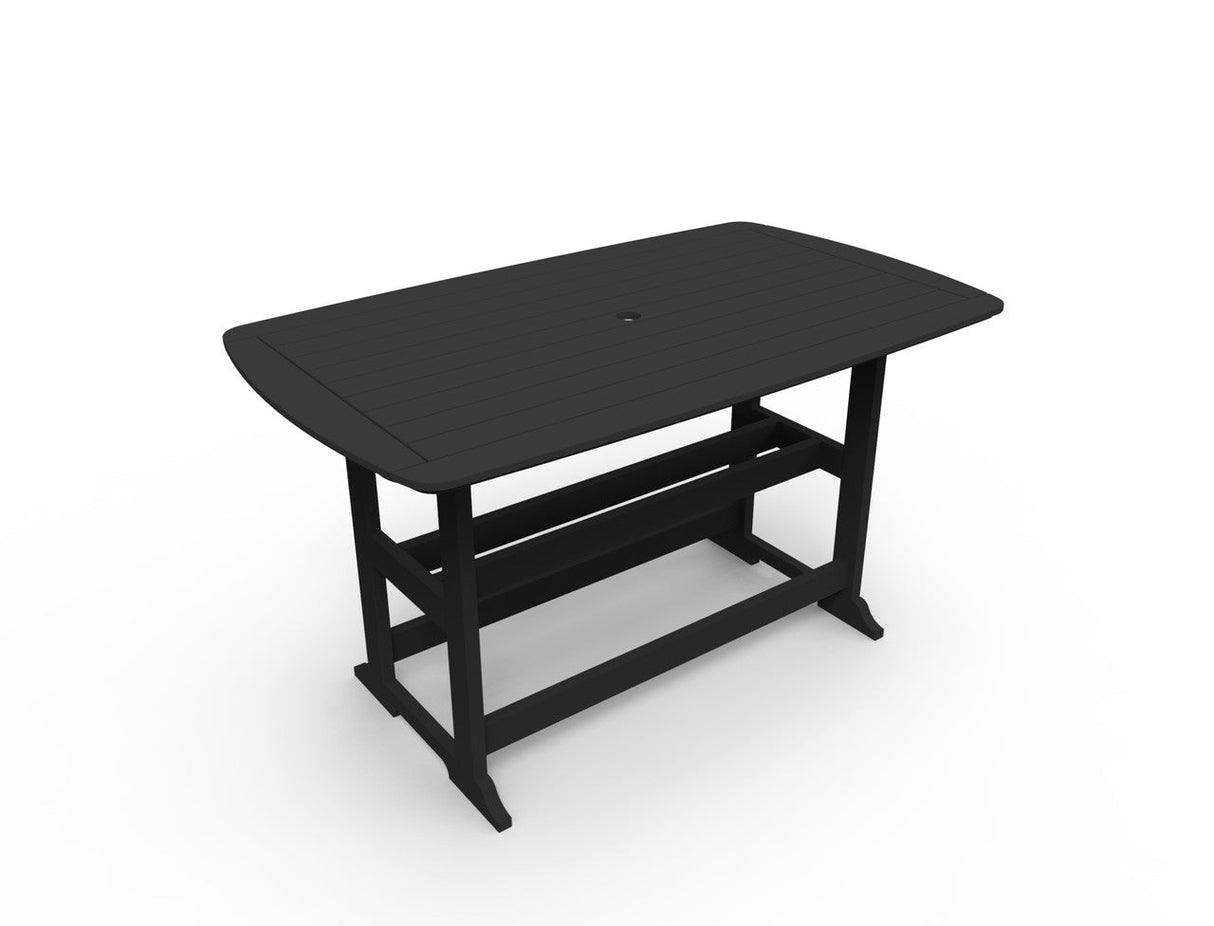 Seaside Casual Portsmouth Bar Table 42 Inch x 72