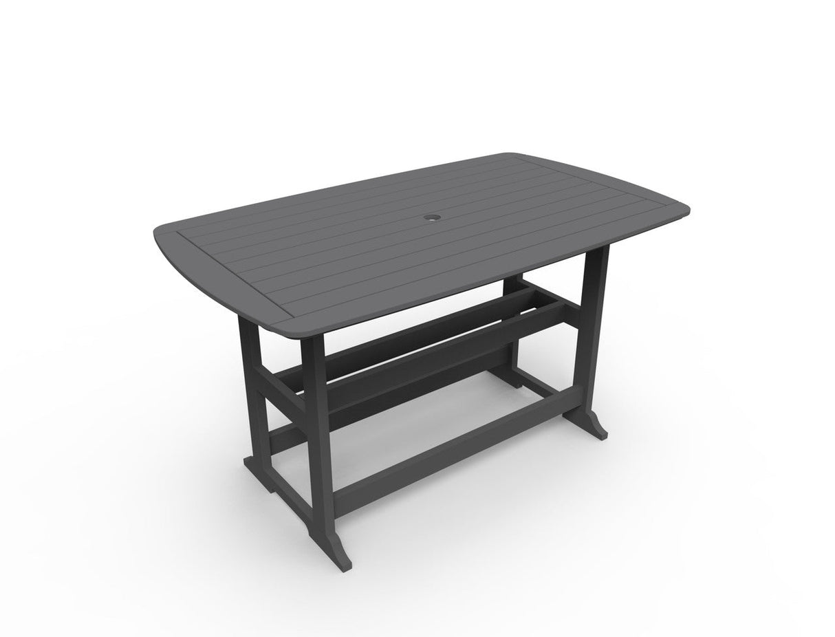 Seaside Casual Portsmouth Bar Table 42 Inch x 72