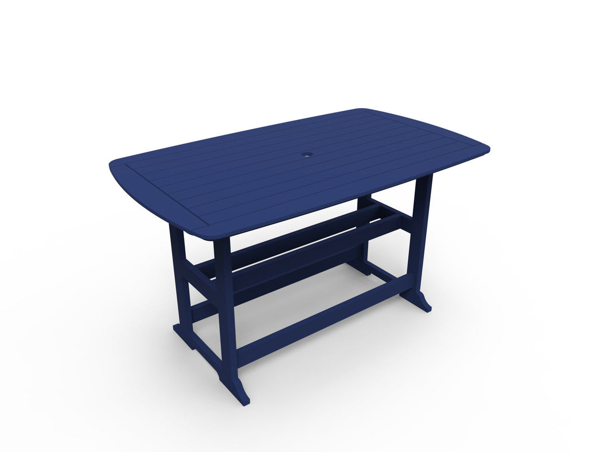 Seaside Casual Portsmouth Bar Table 42 Inch x 72