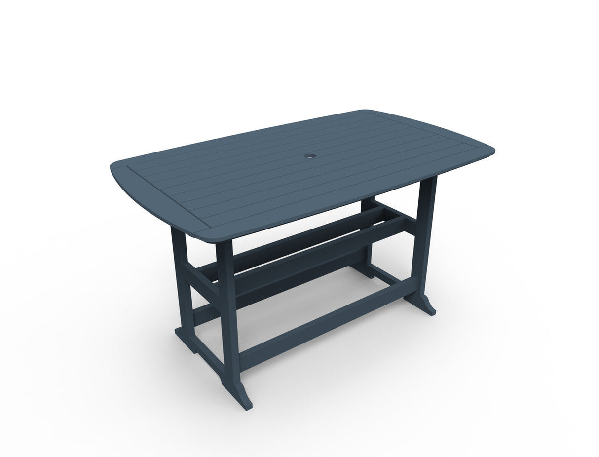 Seaside Casual Portsmouth Bar Table 42 Inch x 72