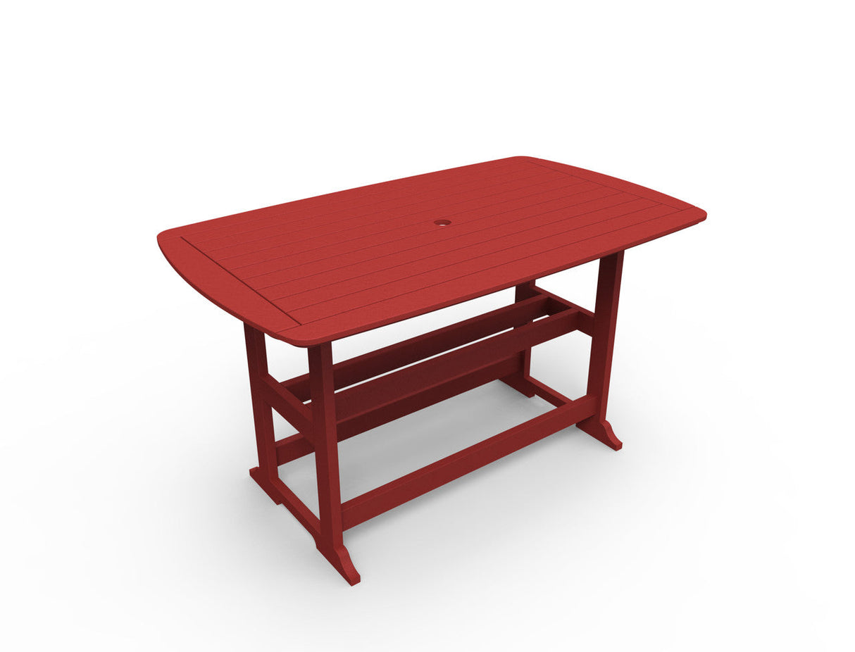 Seaside Casual Portsmouth Bar Table 42 Inch x 72