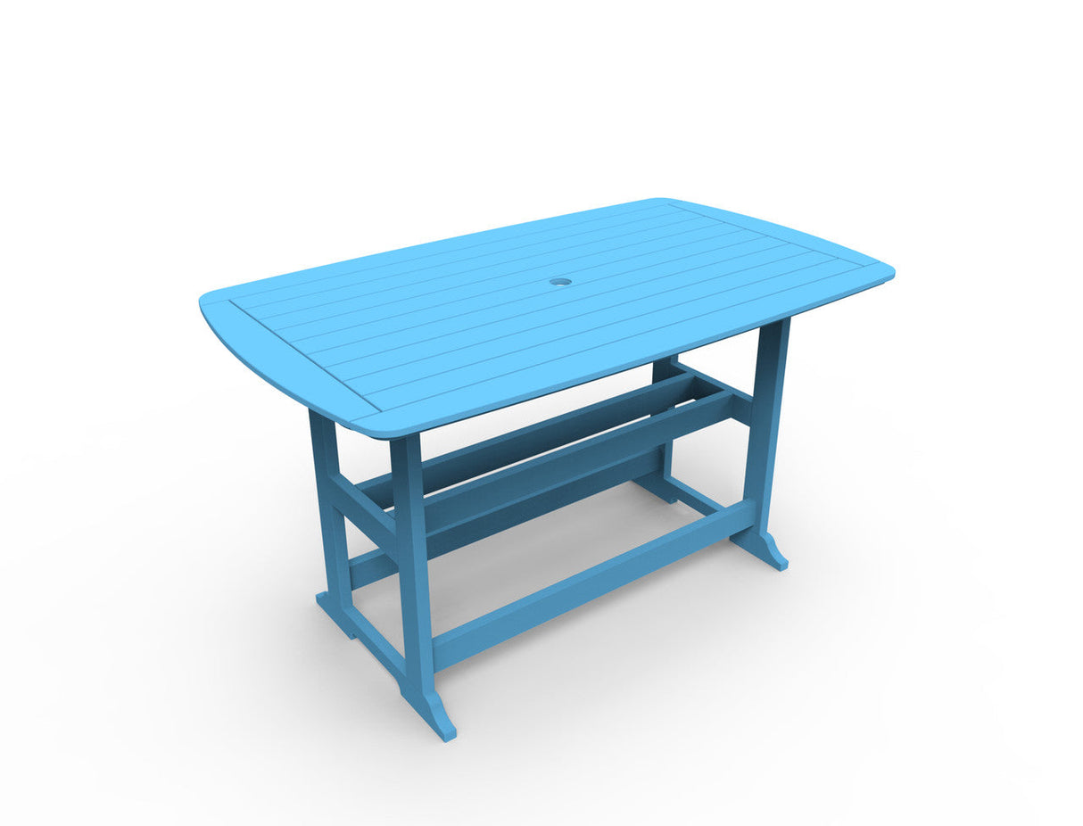 Seaside Casual Portsmouth Bar Table 42 Inch x 72