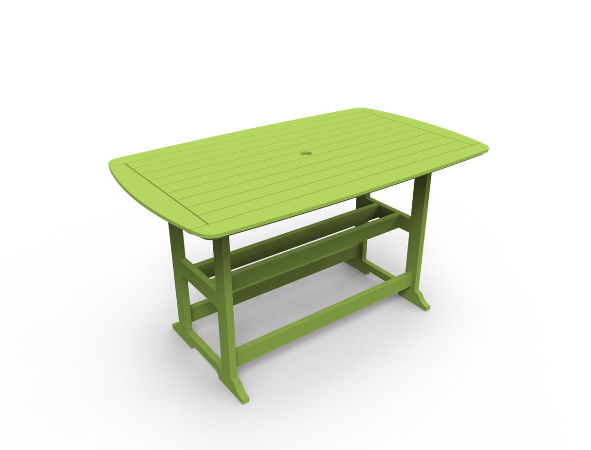 Seaside Casual Portsmouth Bar Table 42 Inch x 72