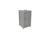 Seaside Casual Wickford Trash Receptacle