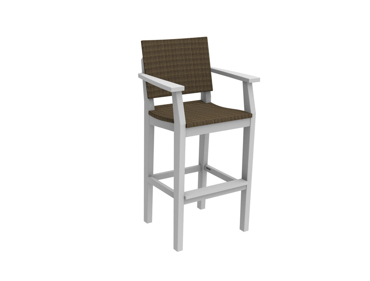 Seaside Casual MAD Bar Arm Chair Woven