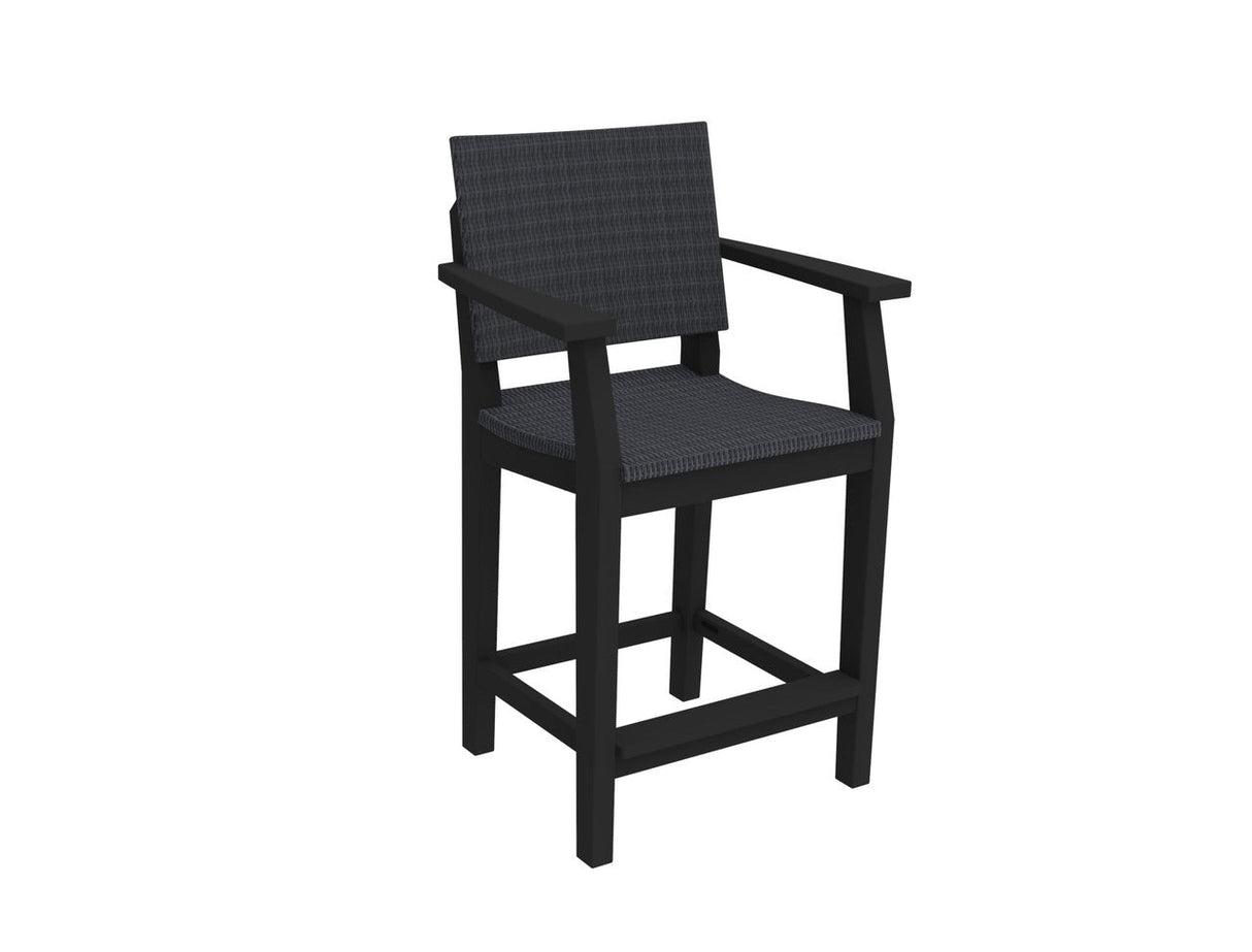 Seaside Casual MAD Bar Arm Chair Woven