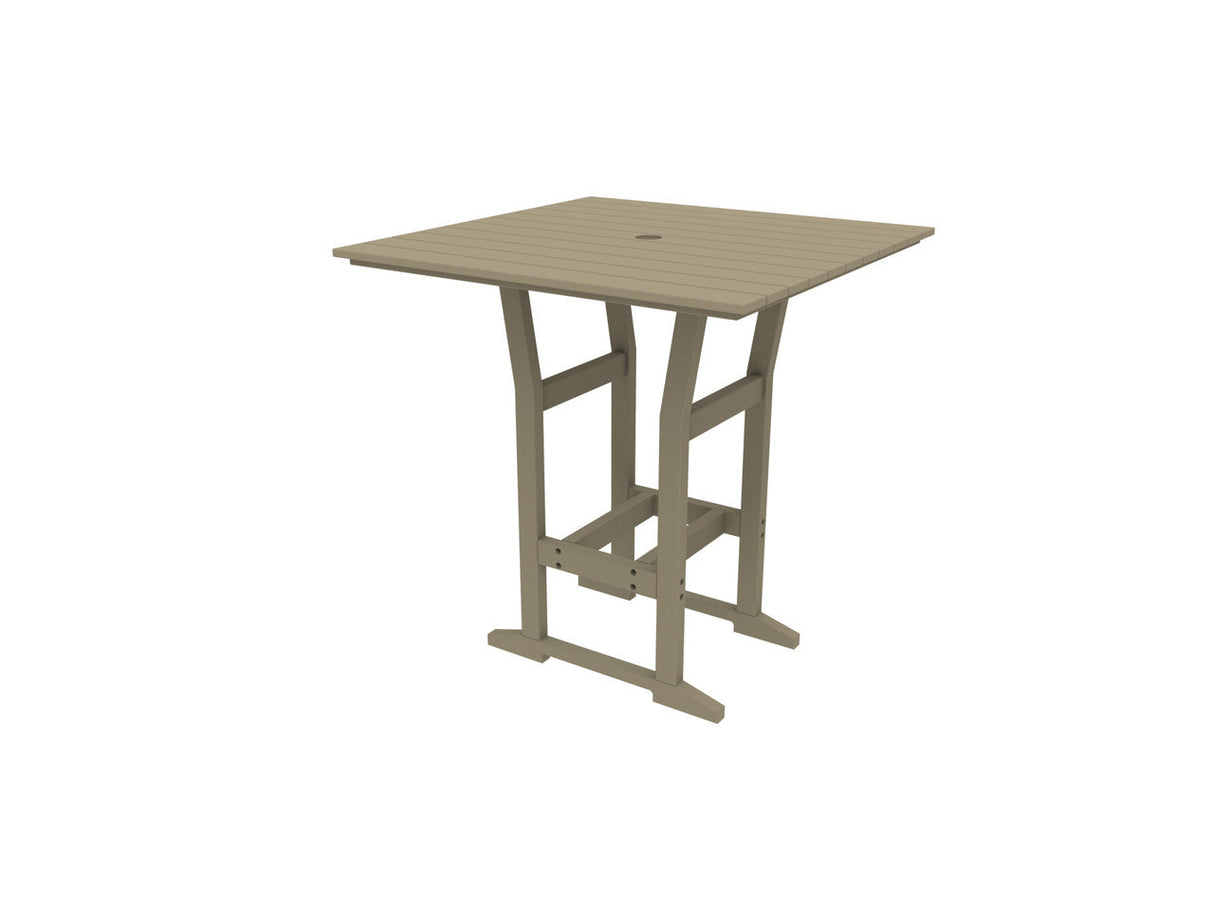 Seaside Casual Coastline Cafe Square Bar Table - SC-330
