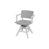 Seaside Casual SYM Swivel Dining Arm Chair