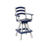 Beaver Dam Seabreak Bar Swivel Chair with Arms
