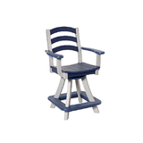 Beaver Dam Seabreak Counter Swivel Chair with Arms