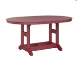 Berlin Gardens Garden Classic Standard Top 44" x 64" Oblong Dining Table