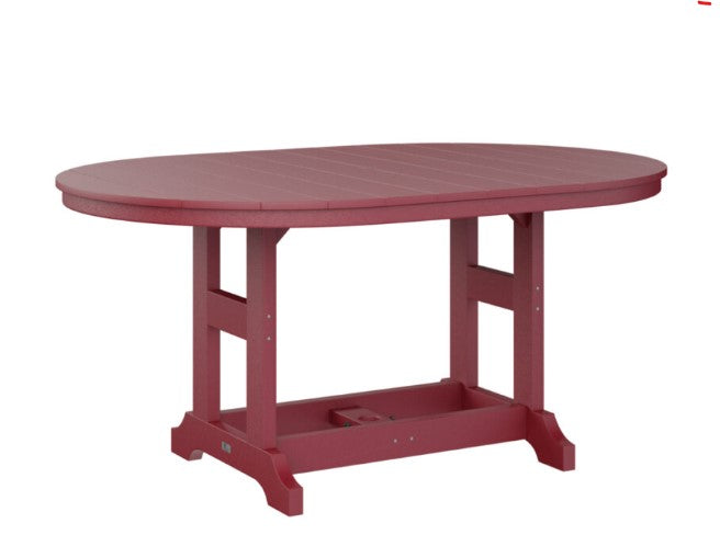 Berlin Gardens Garden Classic Standard Top 44" x 64" Oblong Bar Table