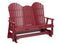 Berlin Gardens Comfo-Back Three Seat Glider w/Console Allochrome Brackets