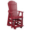 Berlin Gardens Comfo-Back Single Counter Glider with Allochrome Brackets
