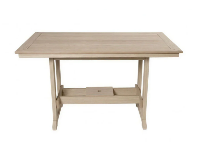 Beaver Dam Seabreak 48" Mission Rail Counter Table