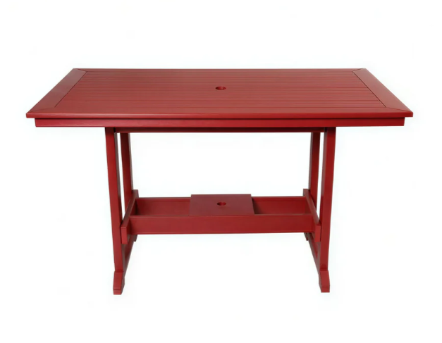 Beaver Dam Seabreak 48" Mission Rail Bar Table