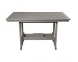 Beaver Dam Seabreak 72" Mission Rail Counter Table