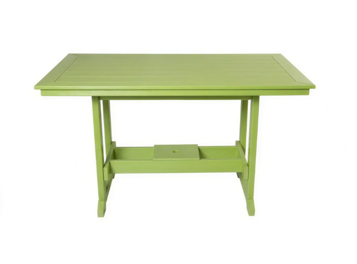 Beaver Dam Seabreak 48" Mission Rail Bar Table